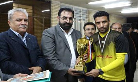 جام قهرمانی مسابقات فوتبال کارگری خوزستان به کشت و صنعت نیشکر امیر کبیر رسید