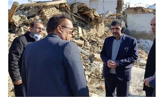 بازدید مدیرکل تعاون،کار و رفاه اجتماعی آذربایجان غربی از مناطق زلزله زده شهرستان خوی