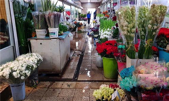 بازار گل محلاتی تعطیل نشده است