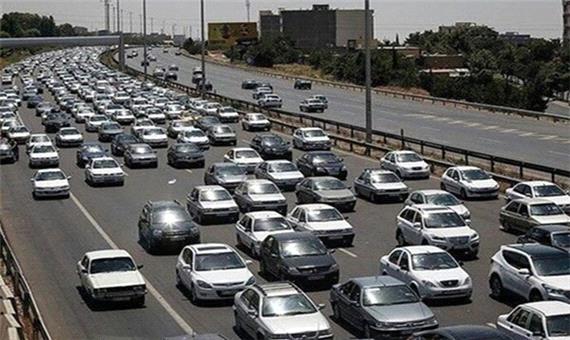 کاهش 14 درصدی میزان تردد در جاده‌ها در 14 خرداد