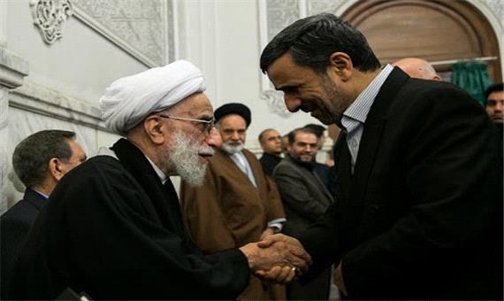 دیدار احمدی‌نژاد با اعضای شورای نگهبان برای انتخابات 1400