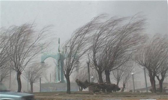 وزش باد شدید و گرد و خاک در شرق کشور