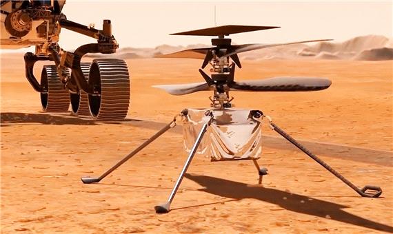 ناسا اولین پیام از هلیکوپتر مریخ را پس از فرود استقامت دریافت کرد