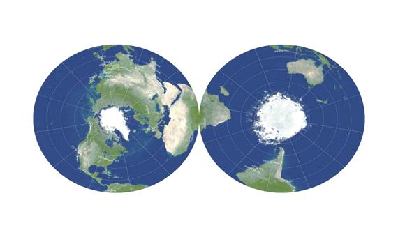 محققان مدعی ایجاد دقیق‌ترین نقشه مسطح از زمین شدند