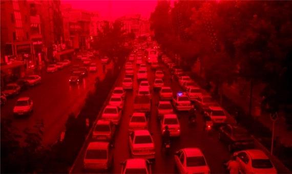 کل استان تهران قرمز شد