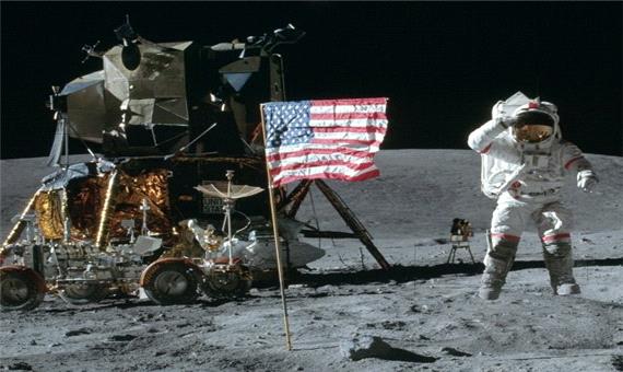صوت/ آمریکا با کمک هالیوود به ماه رفت !؟