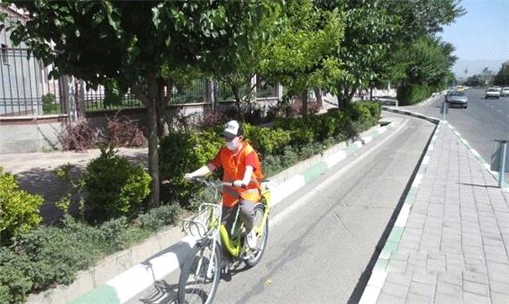 اتصال مسیر دوچرخه منطقه 14 تهران  به مناطق همجوار