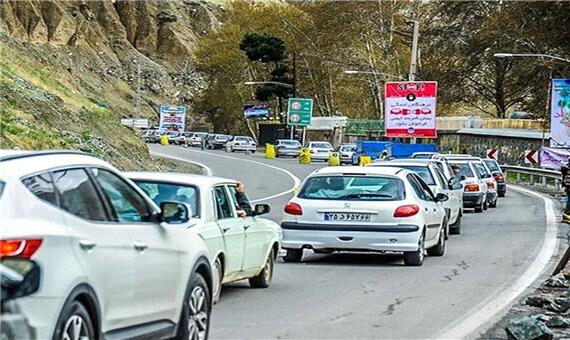 خروج 500 هزار نفر در تعطیلات با خودرو از تهران و البرز
