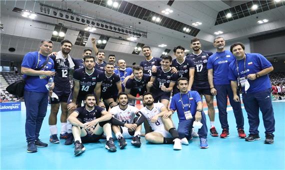 صعود بی‌دردسر والیبال ایران از مرحله گروهی قهرمانی آسیا
