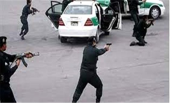 درگیری مسلحانه پلیس و سارقان در 2 نقطه از پایتخت