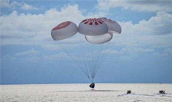 شهروند-فضانوردان مأموریت تاریخی اینسپیریشن 4 به زمین بازگشتند