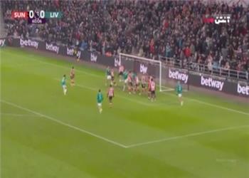 گل اول لیورپول به ساندرلند توسط فن دایک