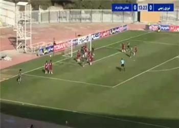 خلاصه بازی نیروی زمینی 0 - نساجی 0