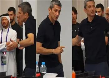 فریاد سرمربی مشهور السد در رختکن
