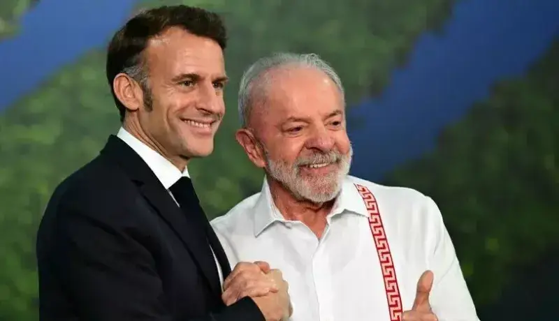 پیام جالب امانوئل مکرون برای رونالدو