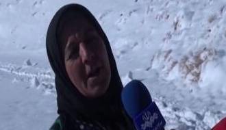 برف یک‌متری در ارتفاعات راین