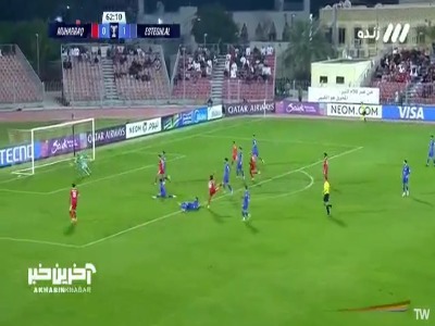 شوت خطرناک رودریگز به اوت رفت