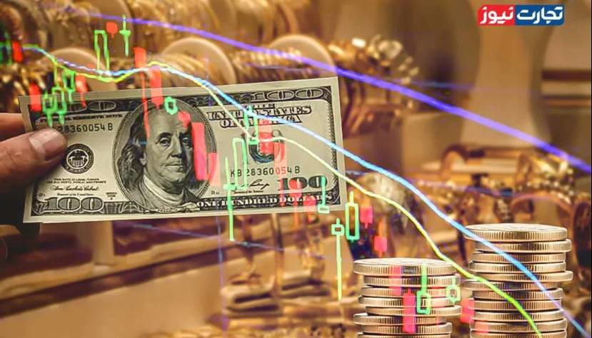 کاهش قیمت طلا و سکه در معاملات آخر هفته؛ دلار بازیگر بازار طلا شد