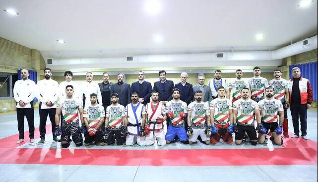 بازدید وزیر ورزش از اردوی آماده‌سازی تیم ملی MMA اعزامی به قهرمانی آسیا