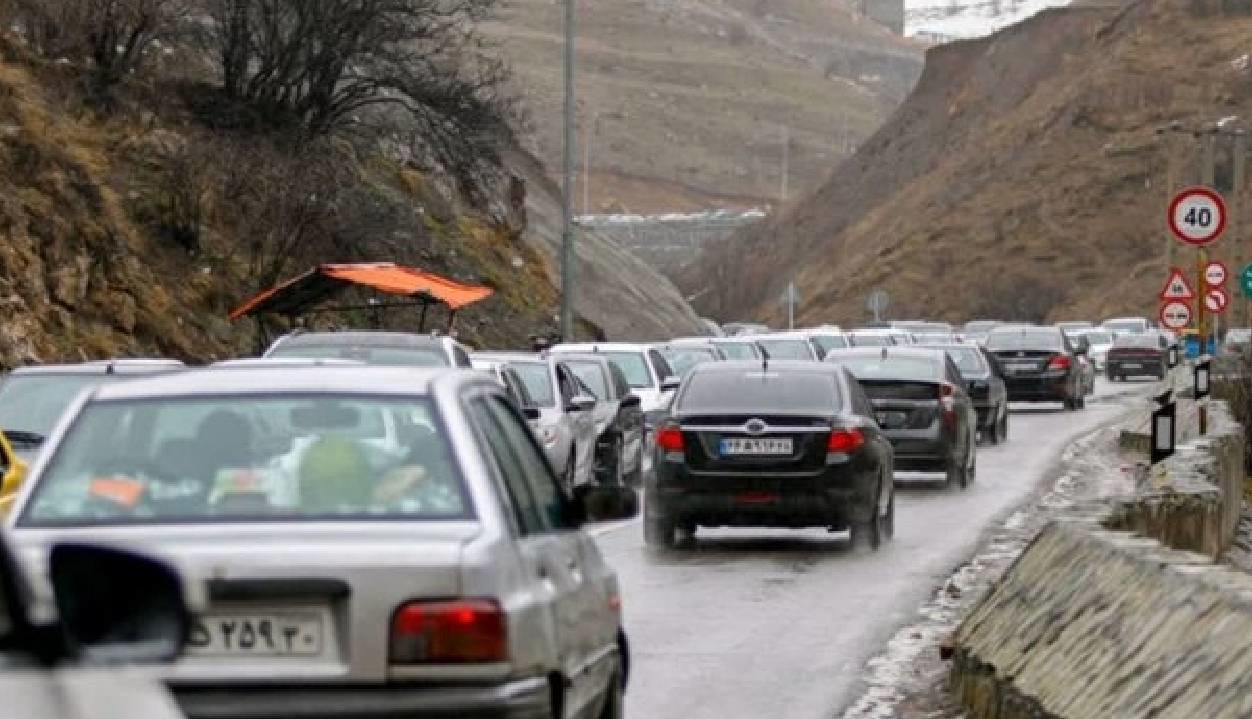 ترافیک سنگین در چالوس و هراز