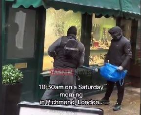 سرقت عجیب از یک جواهرفروشی در لندن