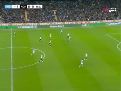 دبل مرموش؛ گل دوم منچسترسیتی به نیوکسل