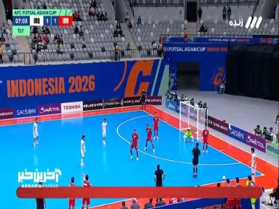 گل دوم عراق به ایران توسط سالم خادم