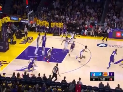 خلاصه بسکتبال لس آنجلس لیکرز - فیلادلفیا سیکسرز