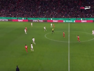 گل دوم بایرن مونیخ به لایپزیش (دیاز)