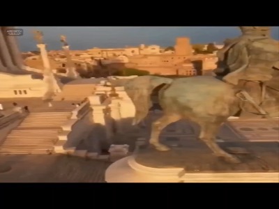 بنای یادبود ویتوریانو در رم نماد اتحاد ایتالیا