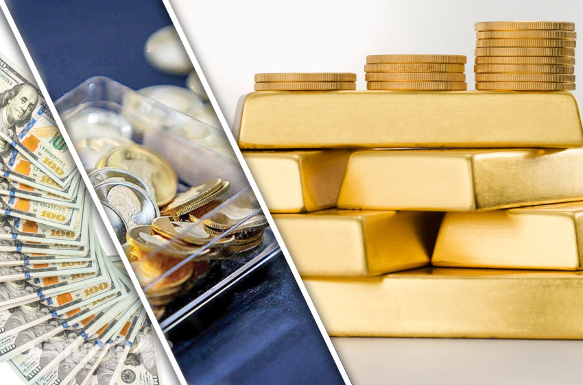 کاهش قیمت طلا در سایه افزایش دلار؛ سکه روی ۱۹۷ میلیون ترمز کرد