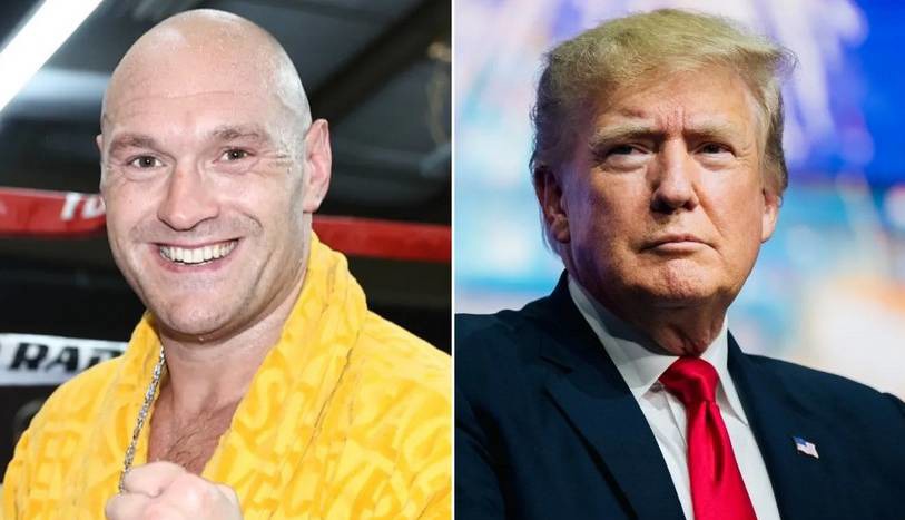 تایسون فیوری به سبک دونالد ترامپ بازگشتش را اعلام کرد