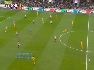 گل اول برایتون به برنتفورد