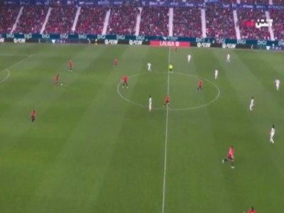 خلاصه بازی اوساسونا ۲ - رئال مادرید ۱