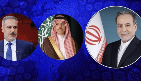 گفت‌وگوی تلفنی عراقچی و وزرای امور خارجه ترکیه و عربستان