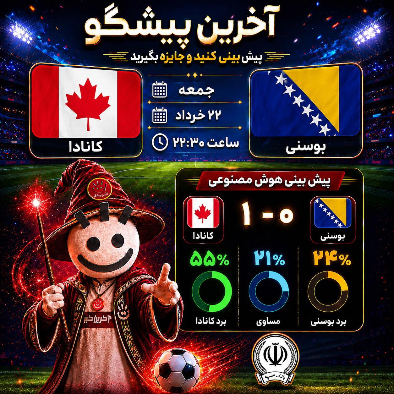 کفه ترازو به سمت کانادا سنگین‌تر شد!