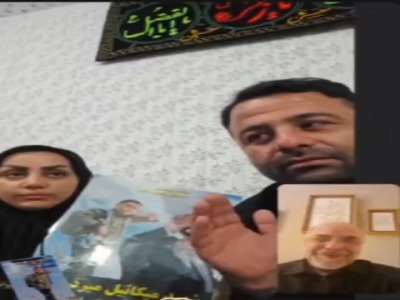 آرزوی موفیقت خانواده شهید دانش‌آموز مدرسه شجره طیبه برای قالیباف