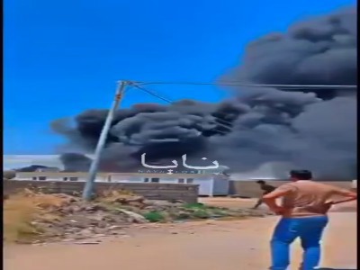 آتش‌سوزی شدید در نینوای عراق