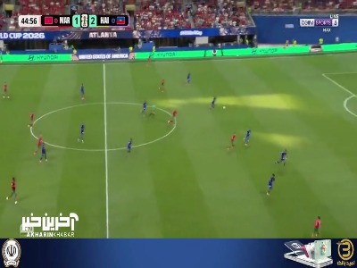 گل دوم مراکش به هائیتی با گزارش جذاب عربی
