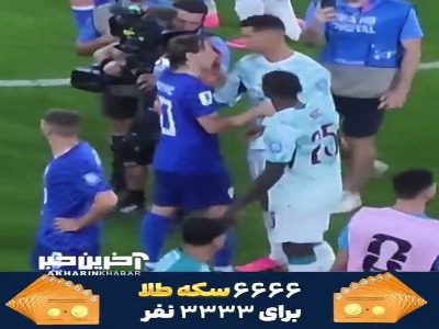 ویدئویی از برخورد رونالدو و لوکا موردیچ پس از پایان بازی
