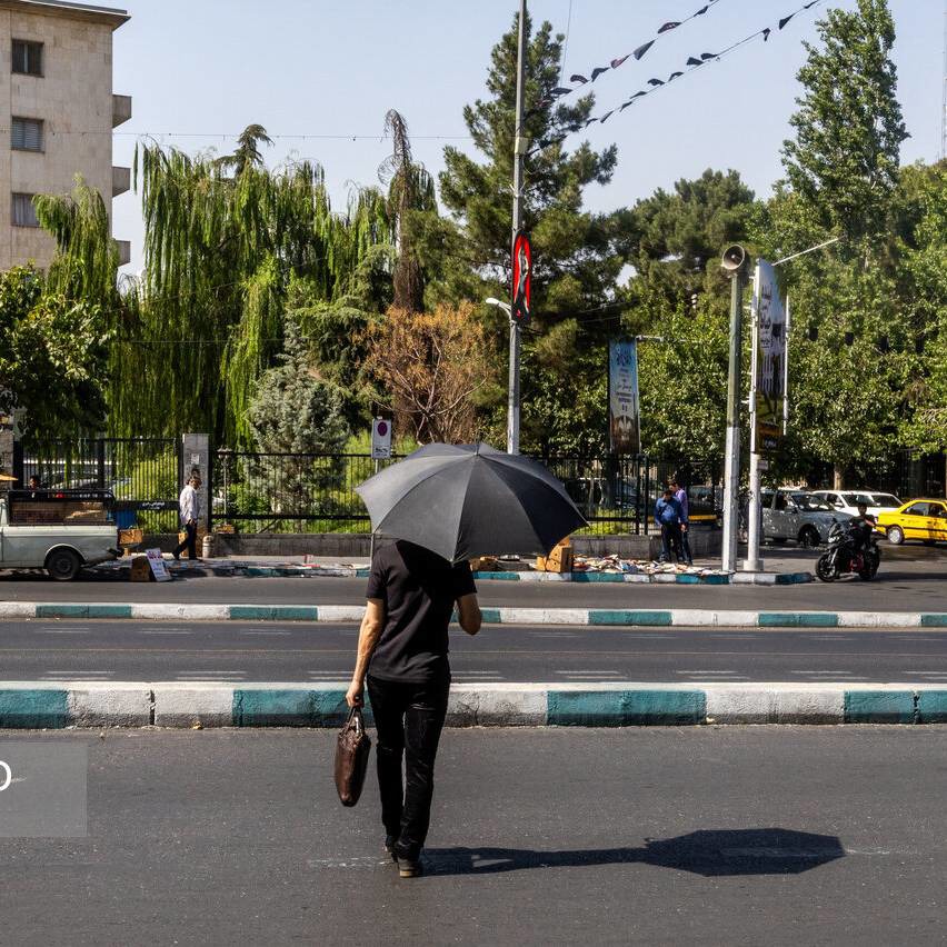 تهران زیر تیغ آفتاب