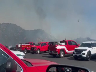 آتش‌سوزی در کالیفرنیا در آستانه گسترش به مناطق مسکونی