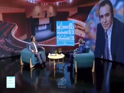 آوازخوانی زنده‌یاد ایرج خواجه‌امیری، با دیدن تصویری از جوانی خودش