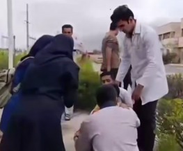 لحظه انفجار در بیمارستان شهدای خلیج فارس بوشهر در جنگ رمضان