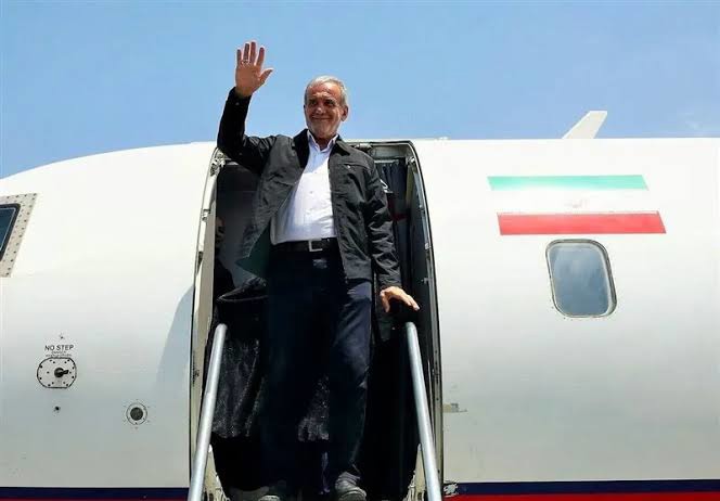 پزشکیان بیشکک را به مقصد تهران ترک کرد