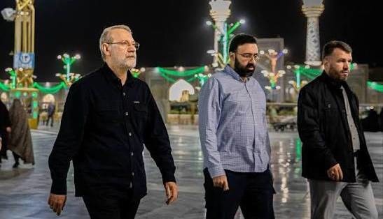 تصویری خاص از پسر شهید لاریجانی در هنگام شهادت