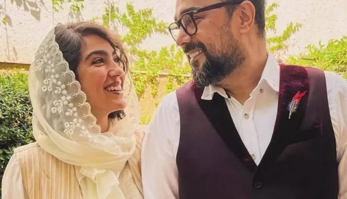 استوری عاشقانه سپند امیرسلیمانی برای همسرش