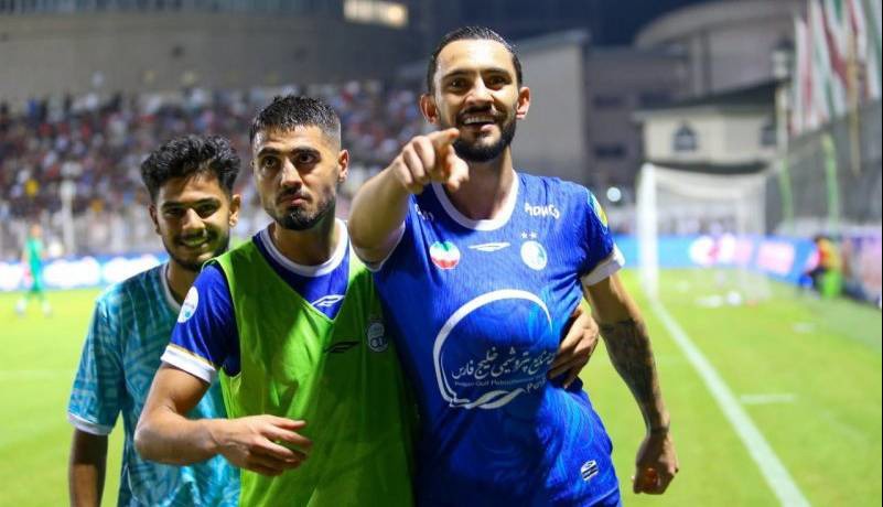 مهاجم استقلال را با چهره جدید نمی‌شناسید!