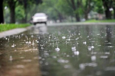 بارش شدید باران در اردبیل