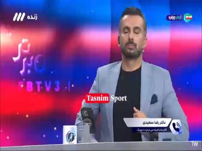 دکتر رضا سعیدی : آن کسی که به بیفوما مشکوک است ادعا داشت که Performance نسبت به فصل قبل بهتر شده است
